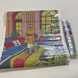 Colorful cozy home diamond art